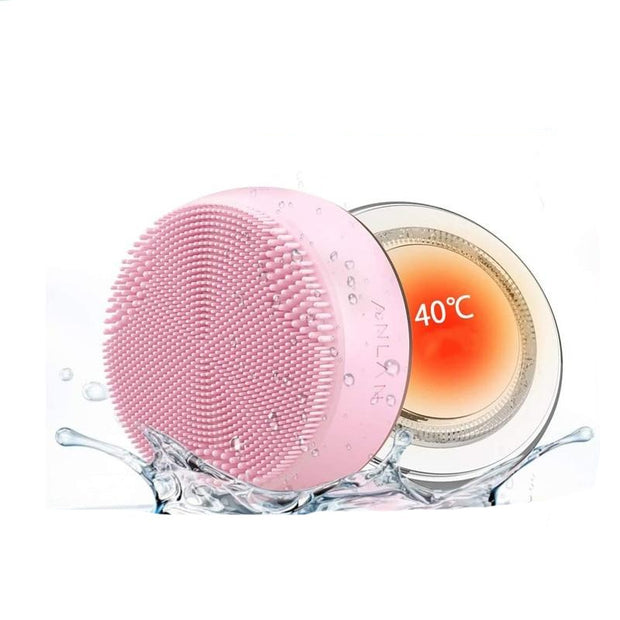 Facial Cleansing Brush with Light Therapy - Spoilte