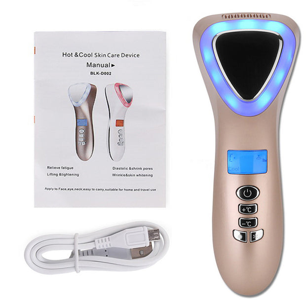 Ultrasonic Cryotherapy LED Massager - Spoilte